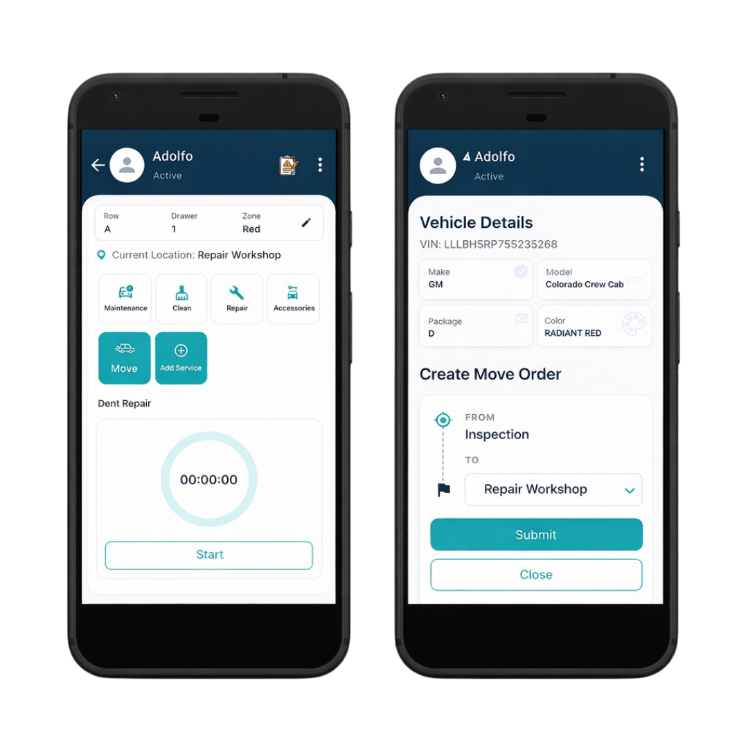 Large Vehicle Logistics Yard