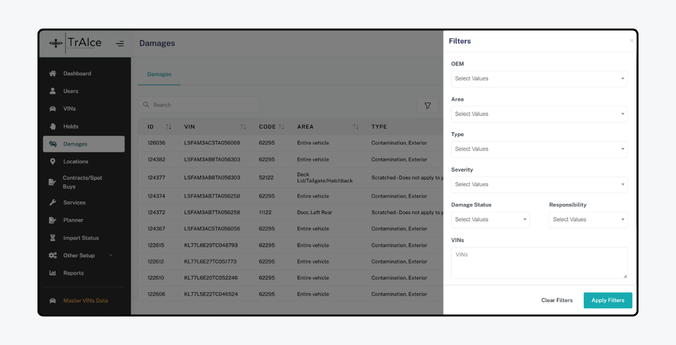 Large Vehicle Logistics Yard